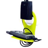 Prateleira portátil para carregador e celular