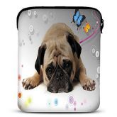 Case neoprene 7 e 10" Pug Samsung Galaxy tab2, ipad, Motorol